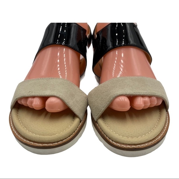 JBU by Jambu Myrtle Black & Tan Sandals Size 7.5 - Picture 3 of 13